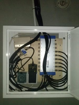 INSTALACJA ZBIORCZA NA BUDYNKU